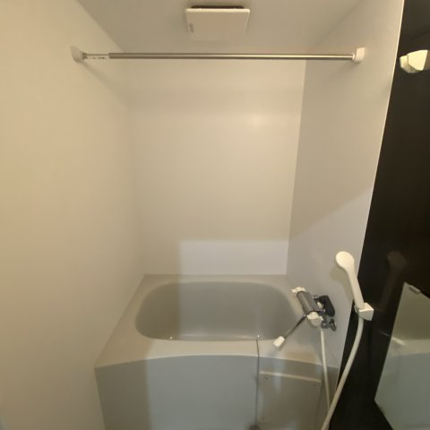 リヴァーハイツ輪西の浴室