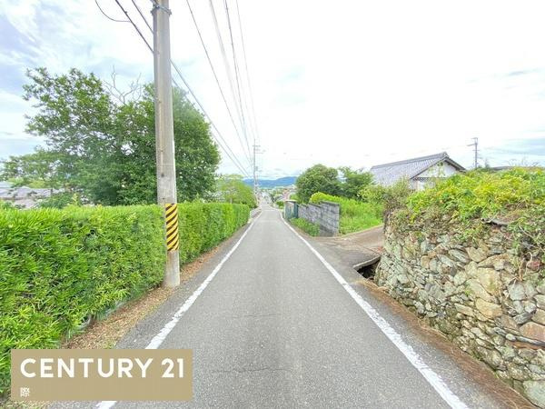 貴志川町岸宮　土地の前面道路含む現地写真|和歌山電鐵貴志川線「甘露寺前駅」まで徒歩約16分！