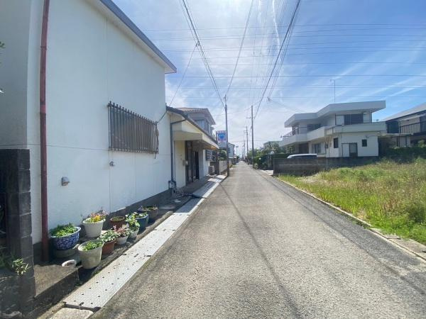和歌山市紀三井寺　土地の前面道路含む現地写真