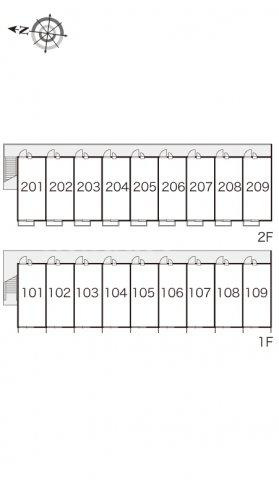 レオパレストミー・ハイムの駐車場