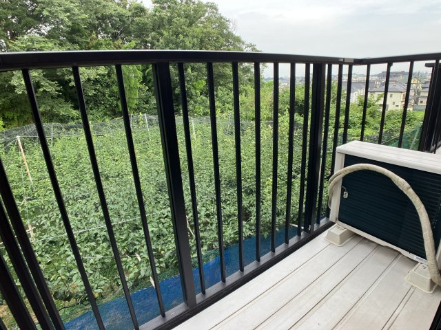 アムールHAPPINESSのバルコニー