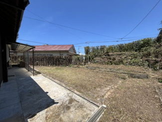 【庭】 | 武部町　駅裏　中古住宅 | 家の裏側