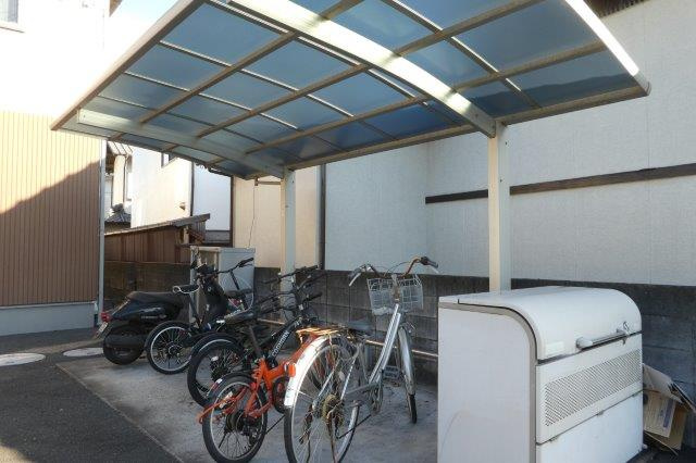倉敷市片島町の一戸建てのその他共用部分|自転車置き場