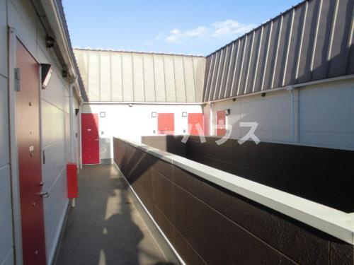 アルカンシェル薬園台のバルコニー