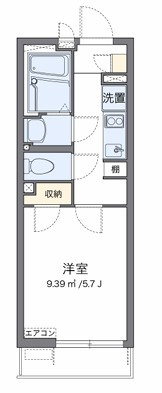 プランドール武蔵境の間取り