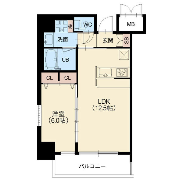 ラクラス本町東の間取り