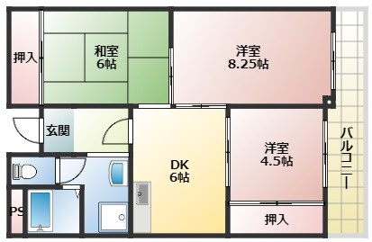 【間取り】 | ユーネスト浅野