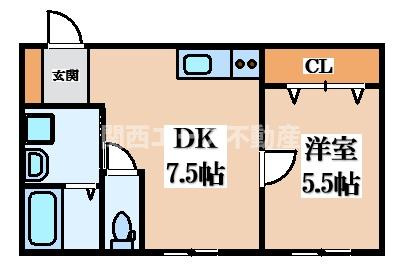 【間取り】 | ブルーム楽音寺