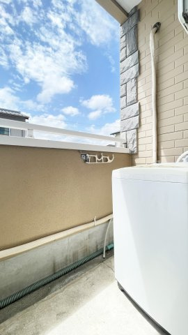 エクセレントハイツ住吉のバルコニー