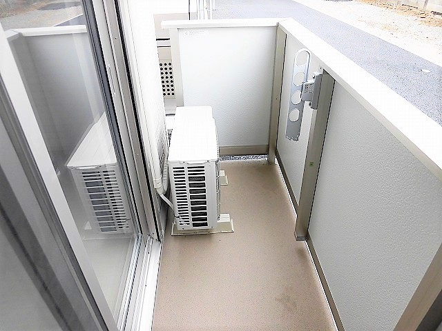 レ・ブルーのバルコニー