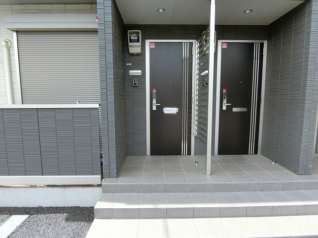 レ・ブルーのエントランス