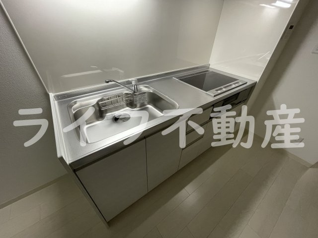 クリエオーレ衣摺Ⅰのキッチン|きれいなキッチンです