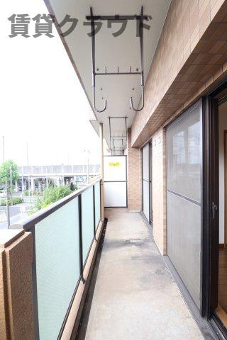 ヒロ末広のバルコニー|バルコニー付きです