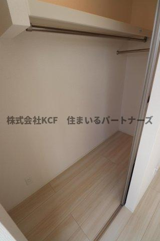 D-room 椿の収納|ちょっとした収納スペースも充実しています