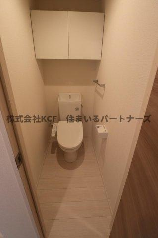 D-room 椿のトイレ|落ち着いた色調のトイレです