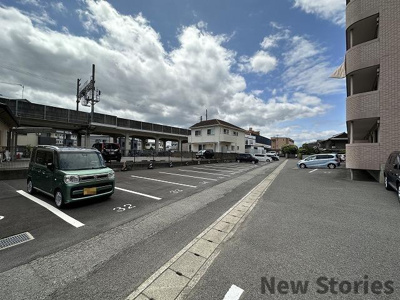 【駐車場】 | アップルコート | カースペースがあります
