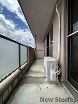 【バルコニー】 | アップルコート | 広々としたバルコニーです