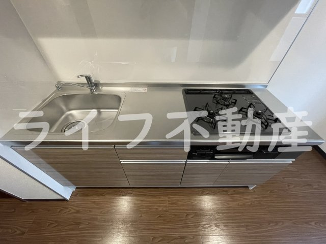 ヴァローレ布施のキッチン|お料理しやすいキッチンです