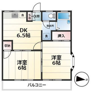【間取り】 | サニーハイツイトウ