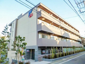 【外観】 | どしっと存在感のある分譲賃貸マンションです(^^)/