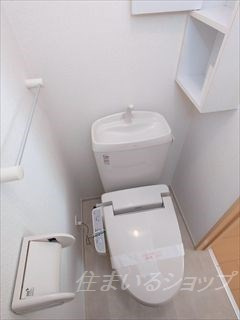 安芸高田市吉田町吉田のアパートのトイレ