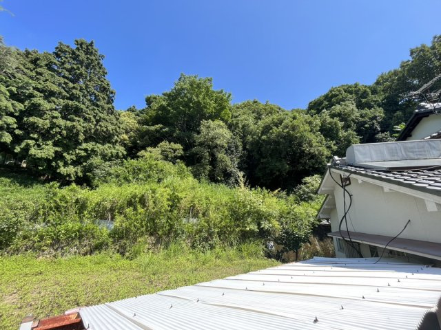 姫路市砥堀／中古戸建の前面道路含む現地写真