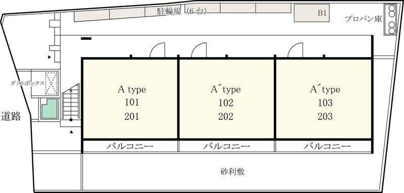リブリ・Speroの区画図