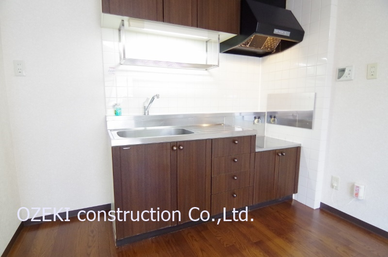 グランパレス鈴木のキッチン|写真は別部屋のもの