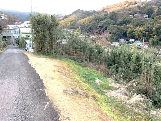 【前面道路含む現地写真】 | 伊東市宇佐美　売地