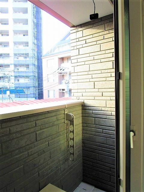 シャルマン櫻のバルコニー