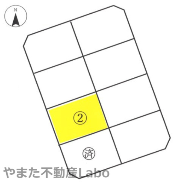 Lifestyle Gardenさつきヶ丘の土地図