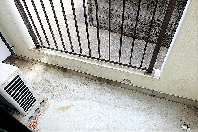 アドバンス拝島のバルコニー