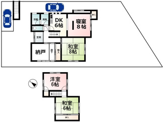 【間取り】 | 真野4丁目