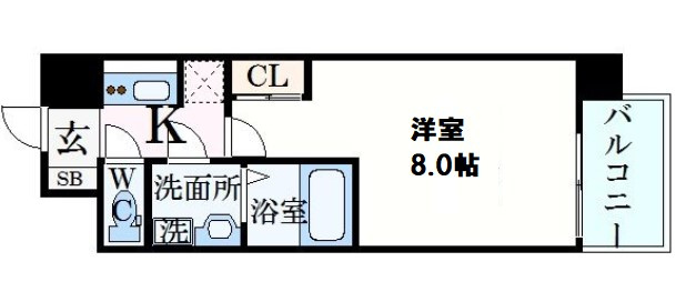 【間取り】 | S-RESIDENCE新大阪WEST