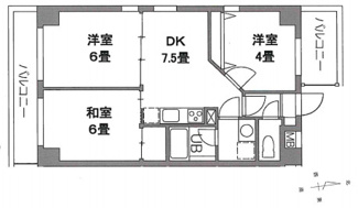 【間取り】 | プラティーク本所吾妻橋