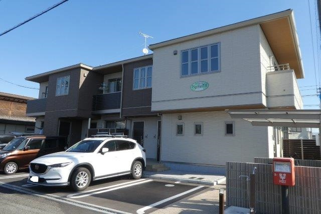 倉敷市大内のアパートの外観