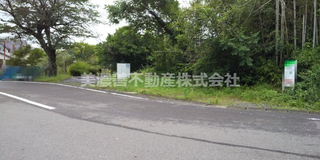 ６１０４０　岐阜市大洞土地の前面道路含む現地写真