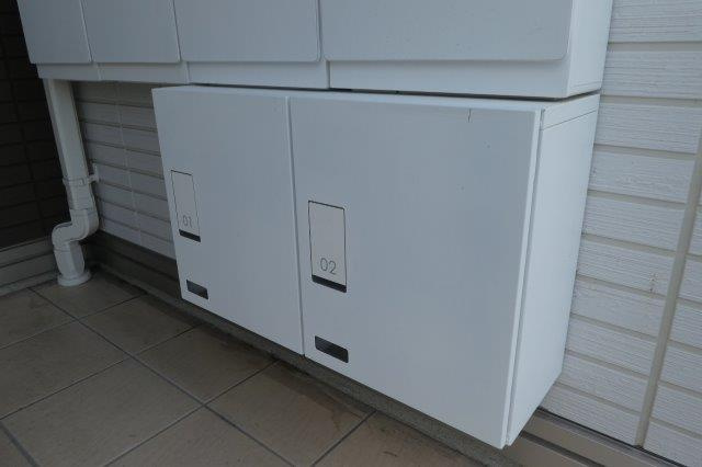 倉敷市日ノ出町１丁目のアパートのその他共用部分|宅配ボックス