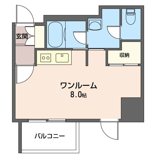 ソルレヴァンテ本八幡の間取り