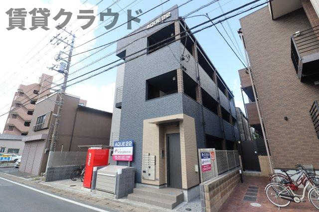 AQUE22の外観|建物外観を気になさる方へ、見た目の良い物件です