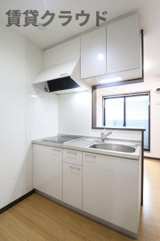 AQUE22のキッチン|キッチンです