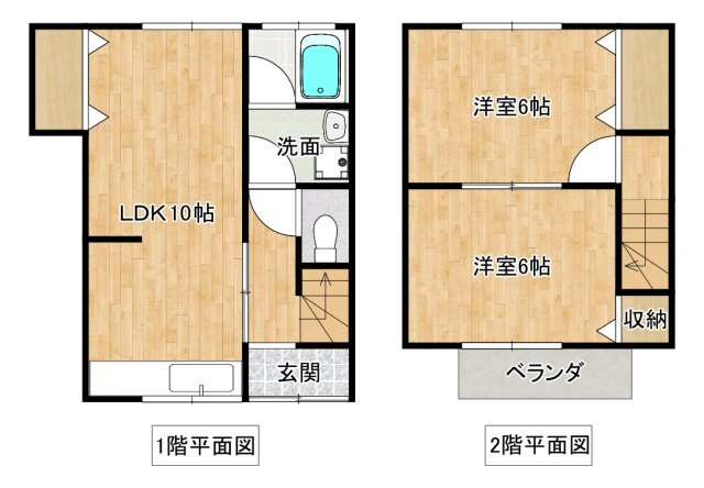 あけぼの三戸一の間取り