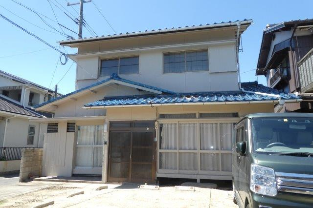 倉敷市白楽町の一戸建ての外観