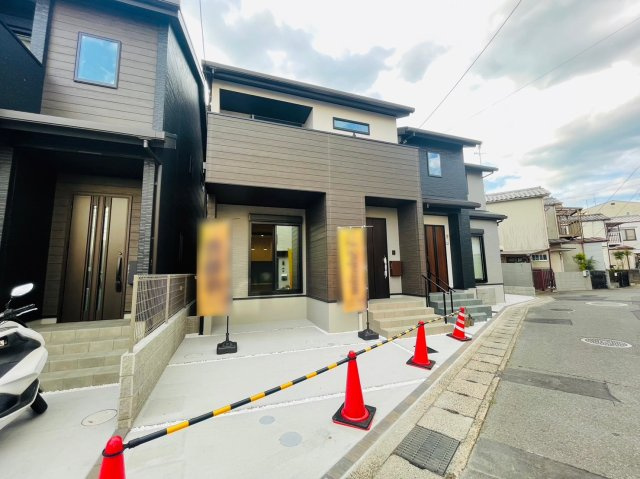 梅津罧原町　7号地の外観