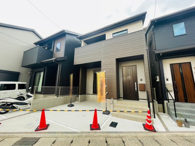 梅津罧原町　7号地の外観