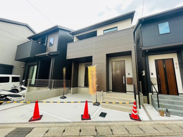 梅津罧原町　7号地の外観