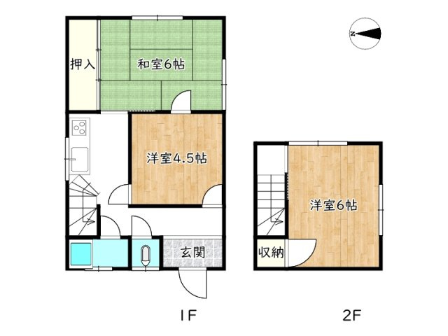 【間取り】 | 姫路市八代東光寺町／中古戸建