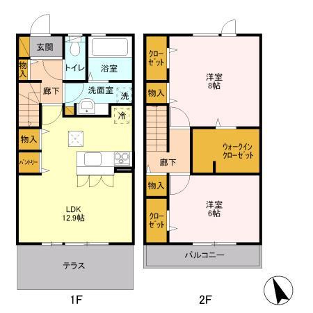 スリーズの間取り