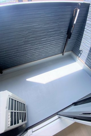 サニーヒルズAのバルコニー