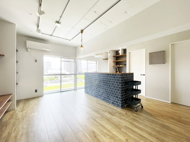 天神マンション　2号棟の居間・リビング